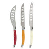 French Home - 3 Piece Laguiole Pizza & Cheese Knife Set