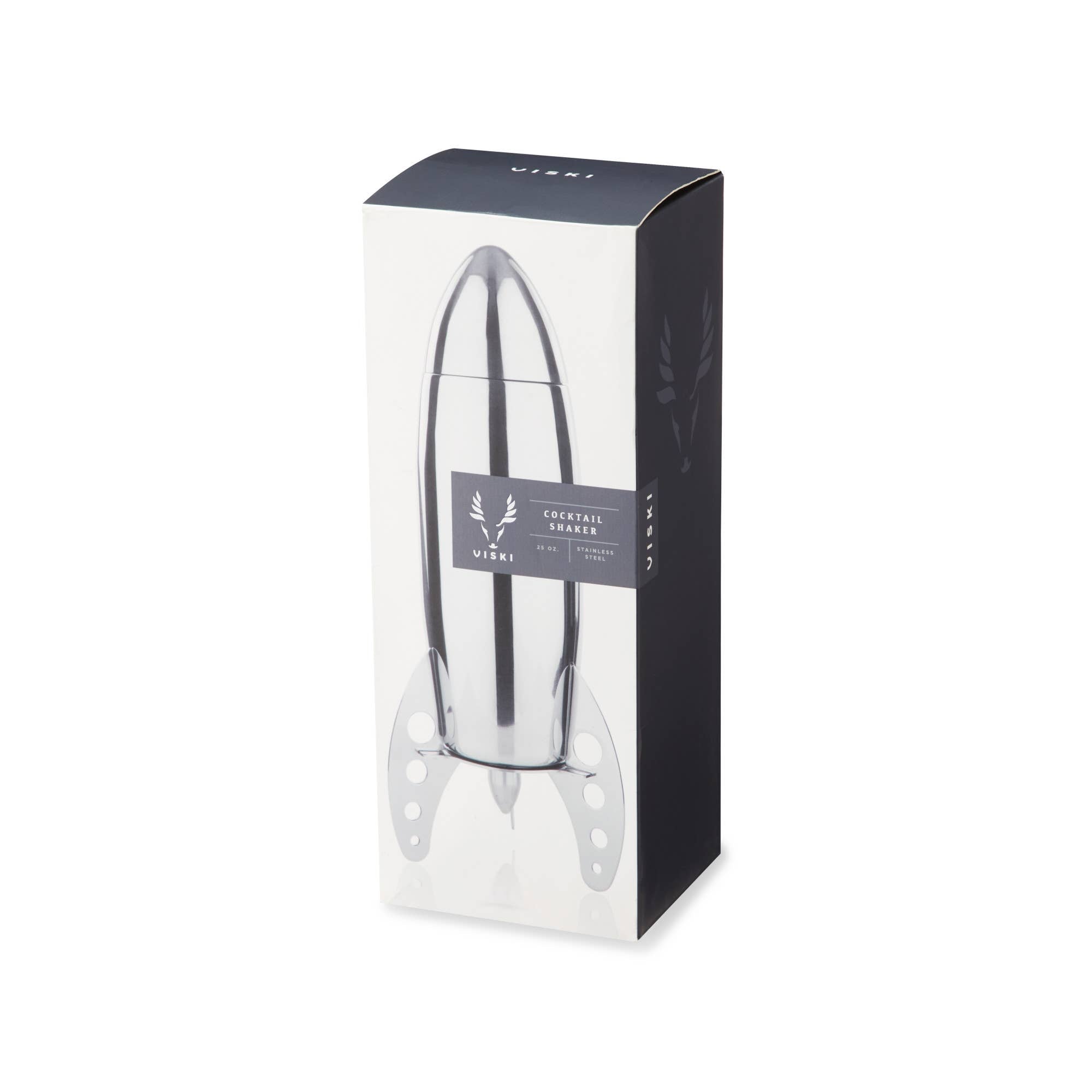 Viski - Irving™ Stainless Steel Rocket Cocktail Shaker