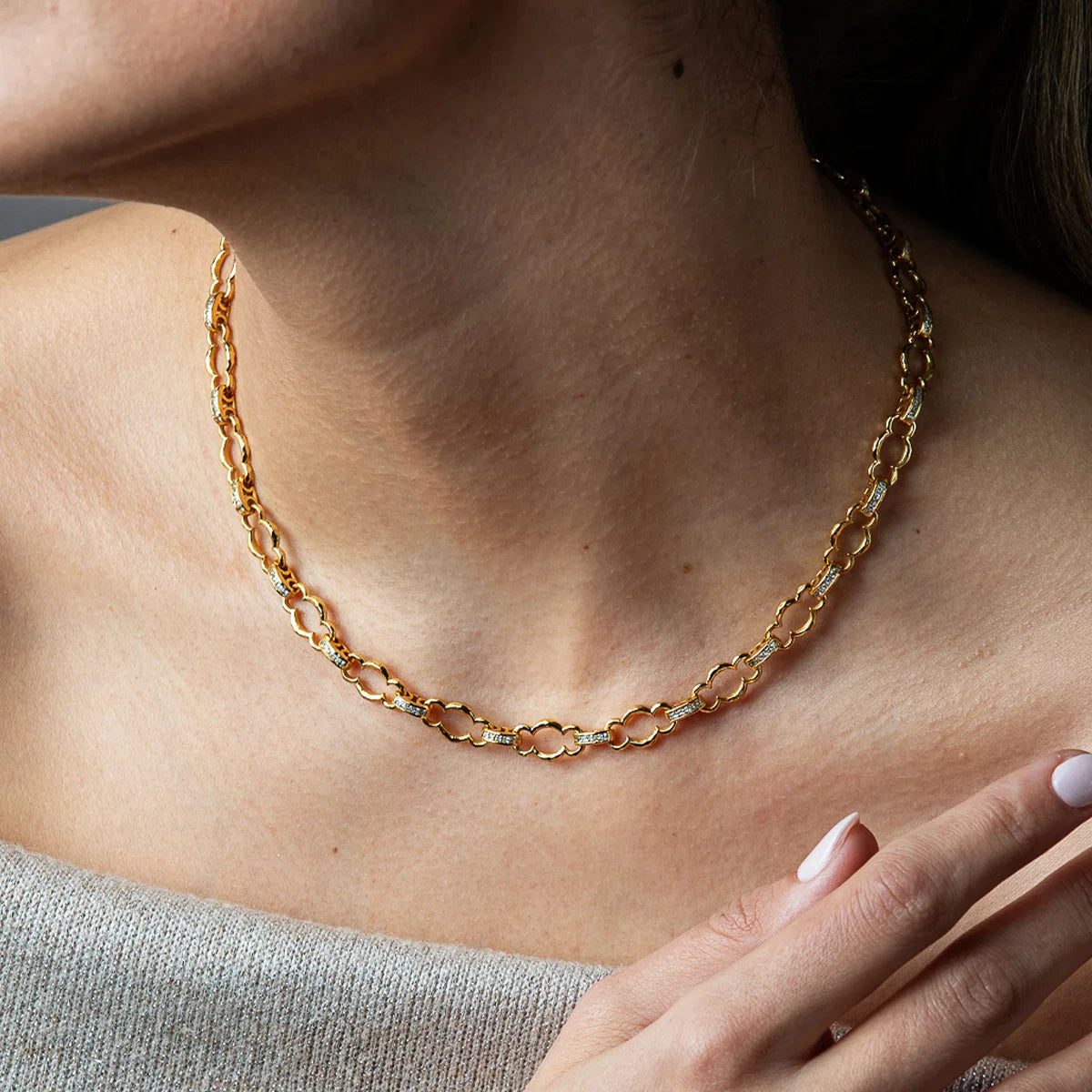 Capucine De Wulf Maharani Petite Chain Necklace
