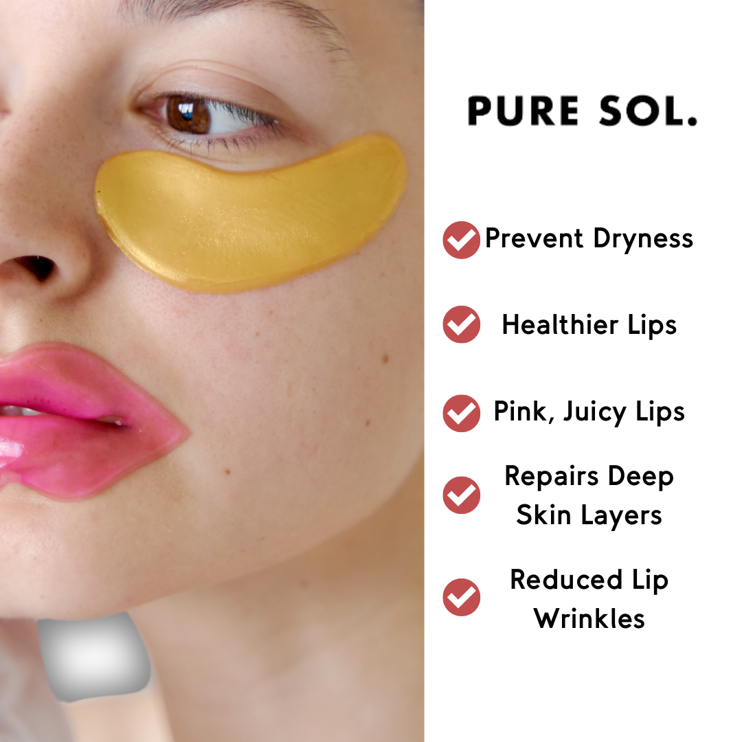 PURE SOL. - Pucker Up Baby Hydrogel Lip Mask - Single Sachet