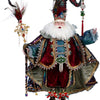 Mark Roberts Peacock Jewel Santa 26"