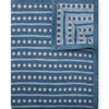 ChappyWrap - Beach Pebble Cornflower Blanket