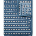 ChappyWrap - Beach Pebble Cornflower Blanket