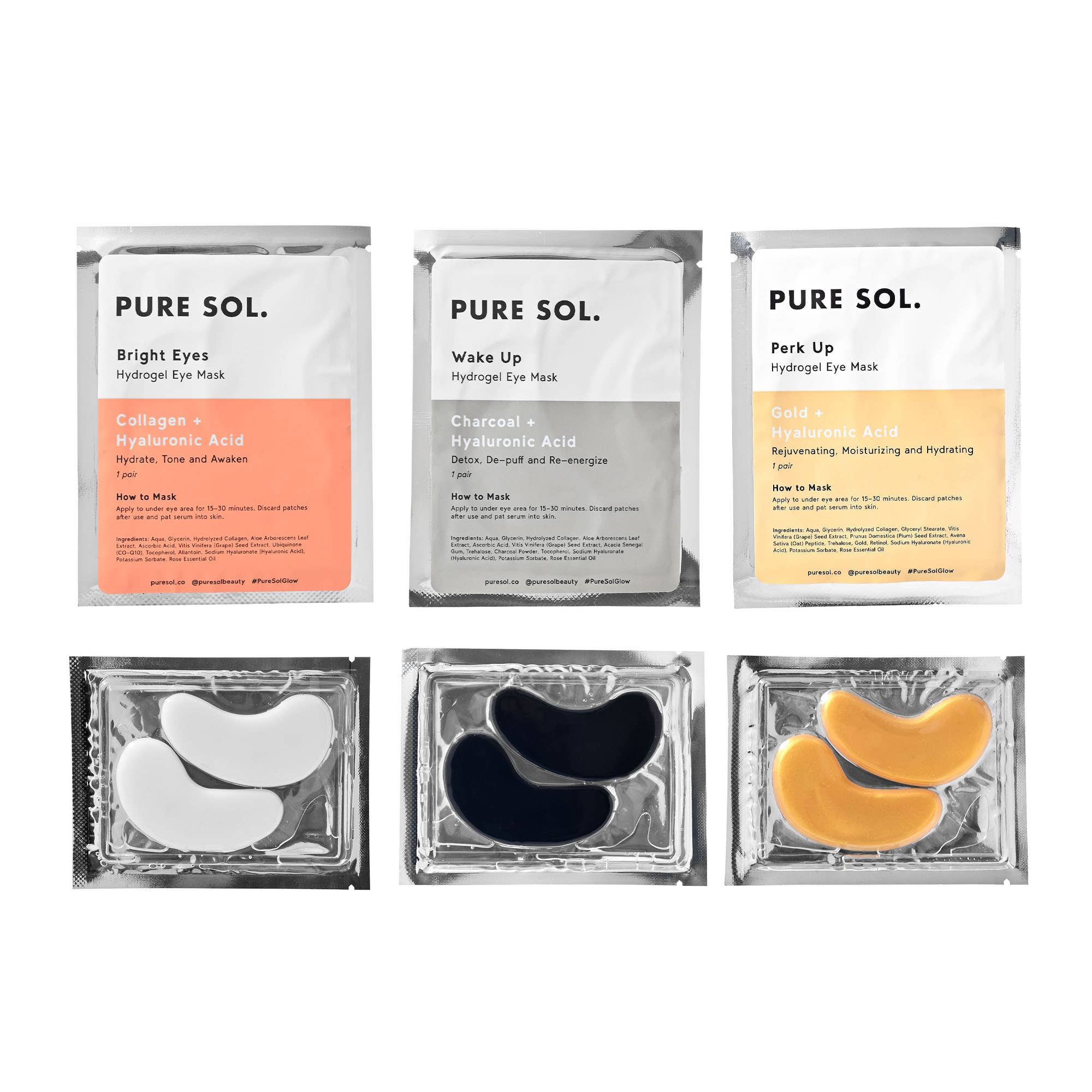 PURE SOL. Eye Mask (Sold Individually)