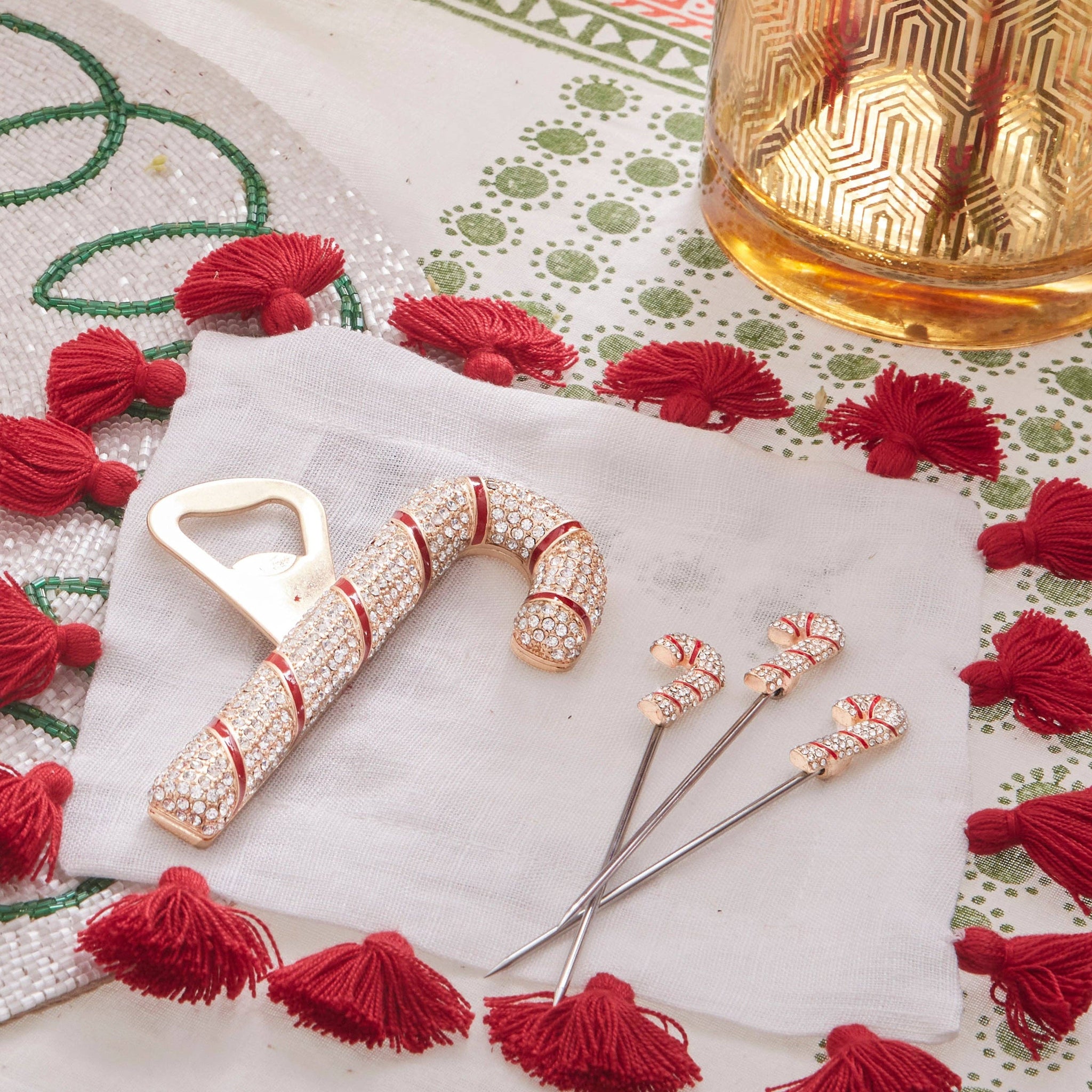 Joanna Buchanan - Candy cane cocktail picks
