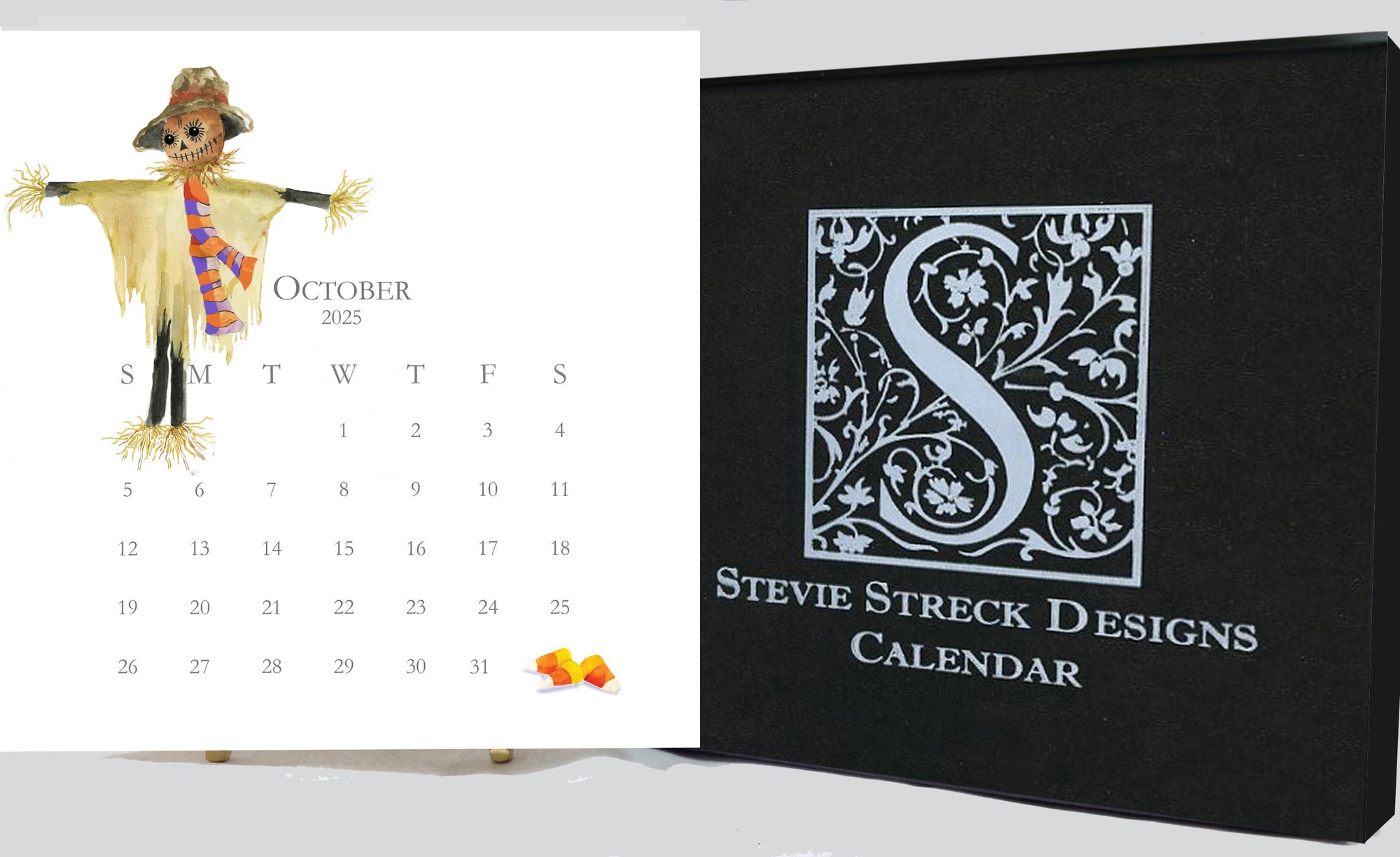 Stevie Streck Designs - 2025 Desk Calendar Refill