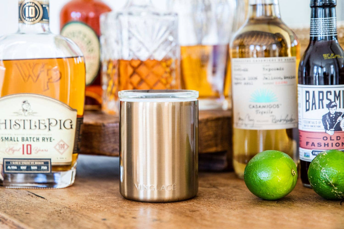 Vinglacé - Copper Glass Lined Whiskey Low Ball