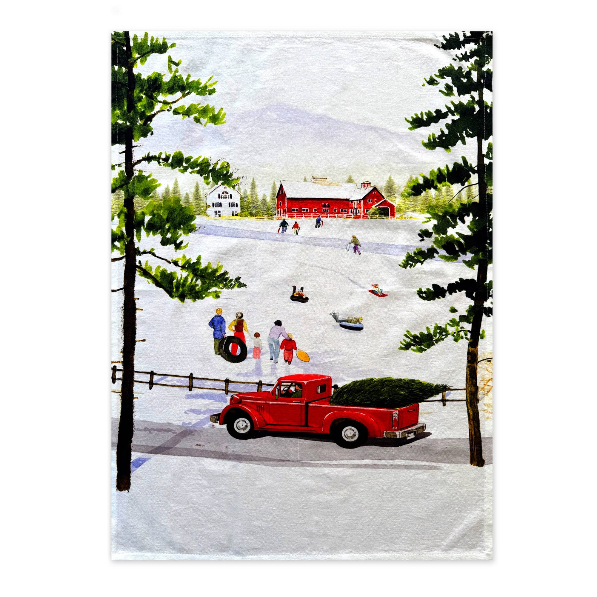 Caskata - Caskata X Felix Doolittle Winter Wonderland Kitchen Towels