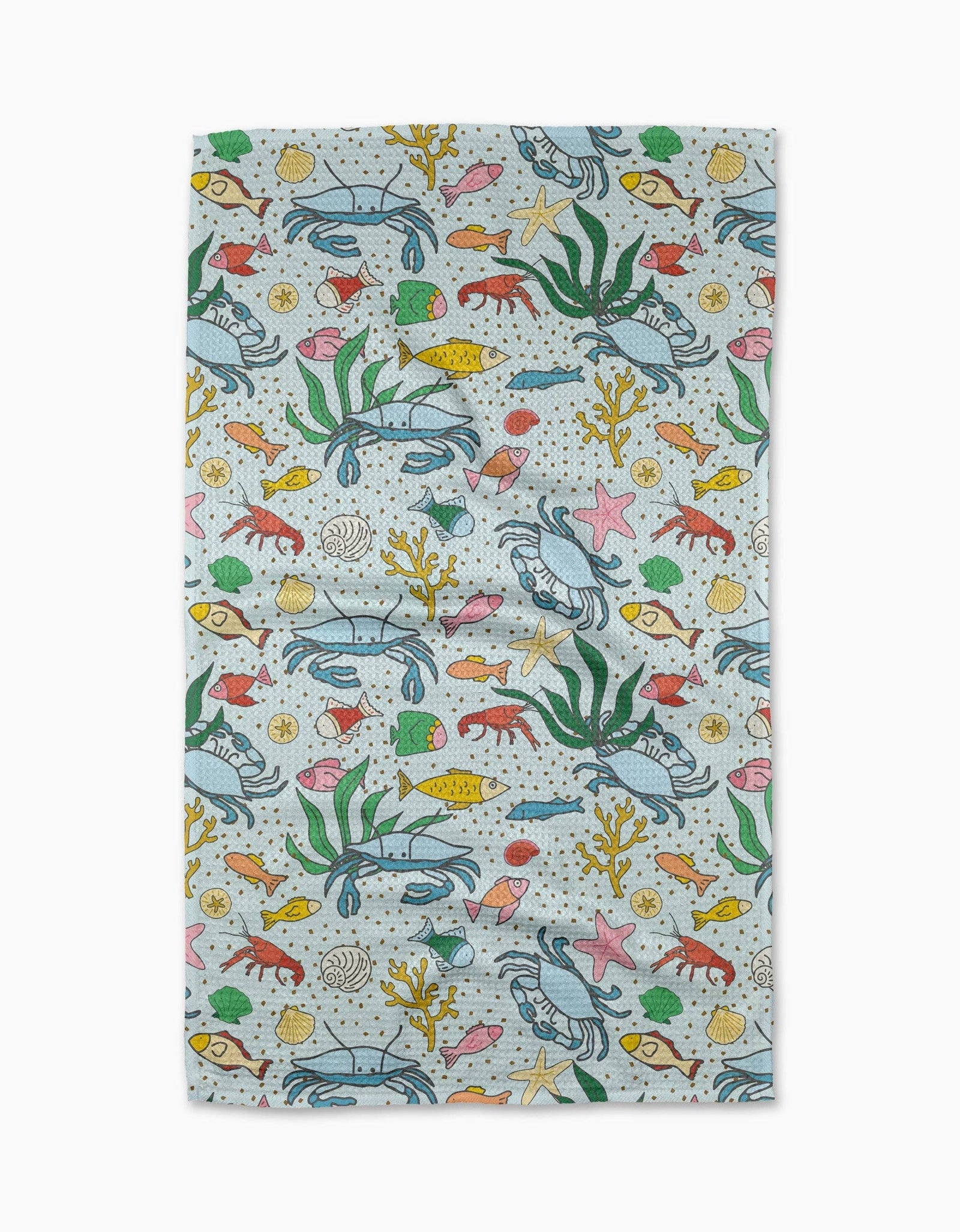 Geometry - Beneath the Waves Tea Towel