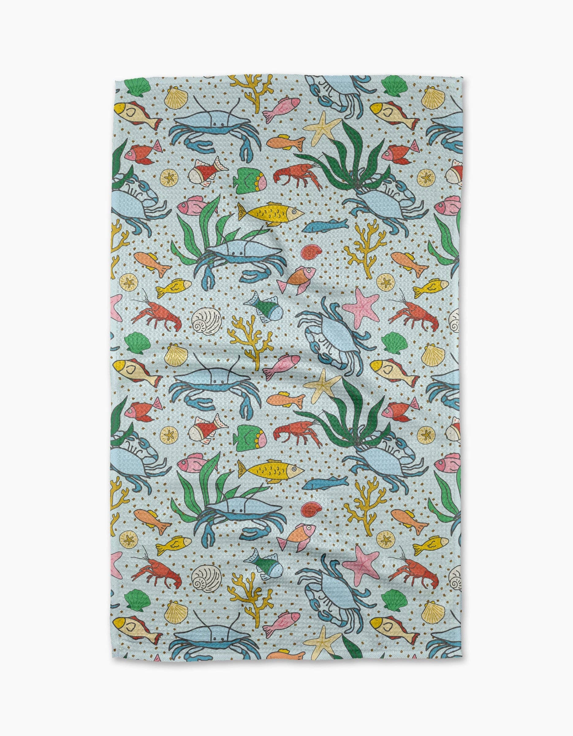Geometry - Beneath the Waves Tea Towel