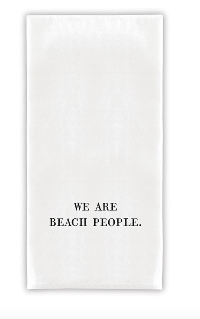 Beach Thirsty Towels - We Are Beach People