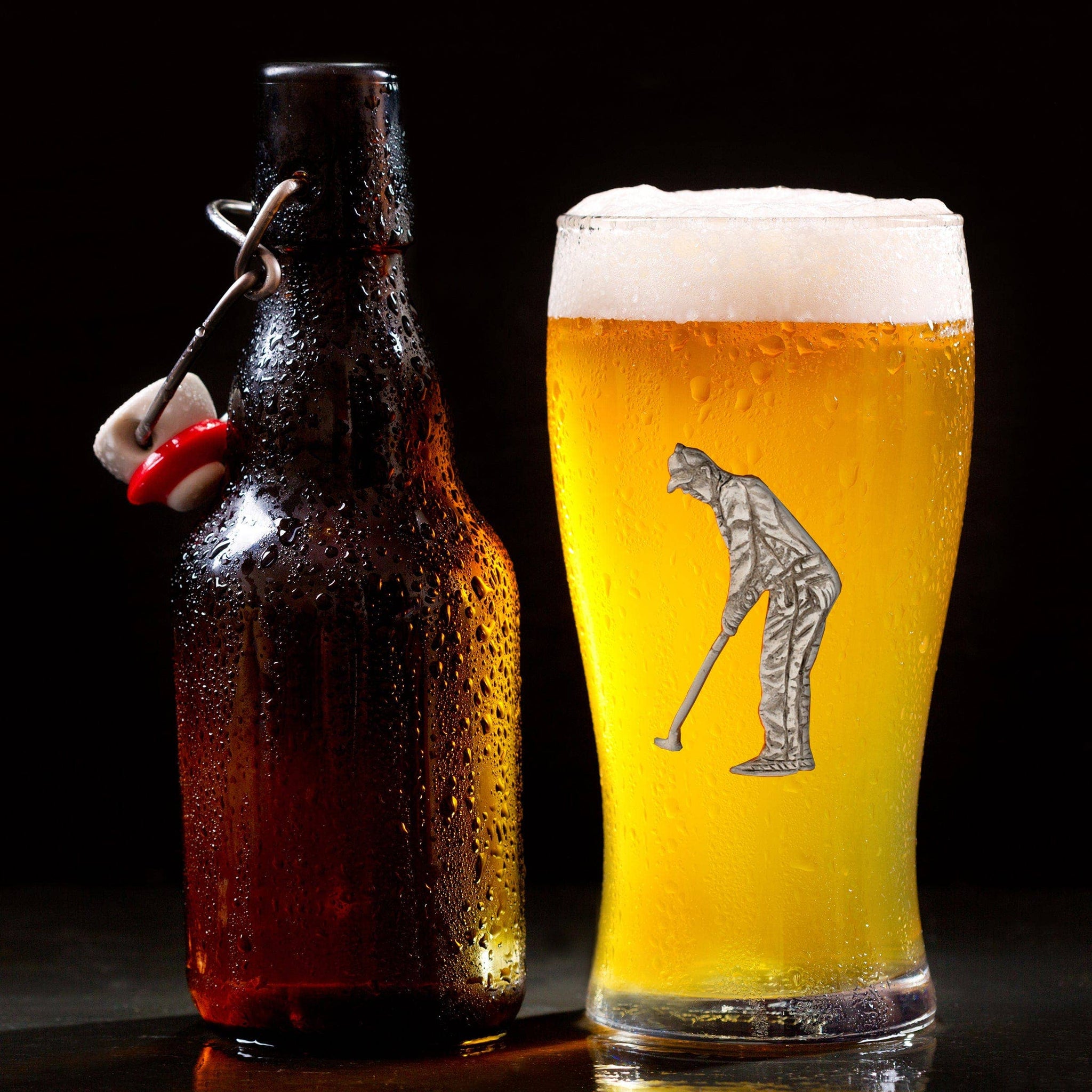 Vagabond House - Golfer Beer Glass