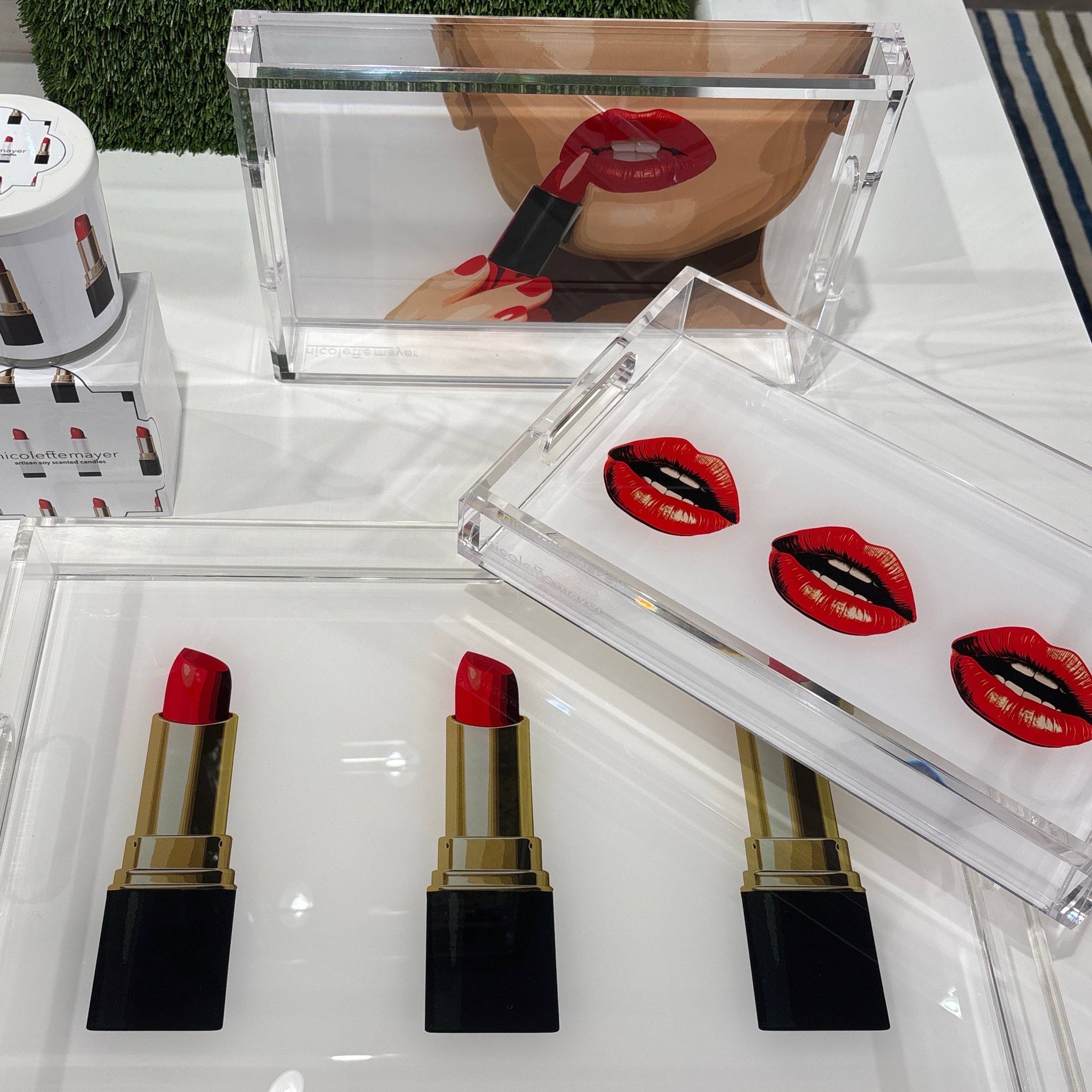 Nicolette Mayer - Lipstick Acrylic Tray