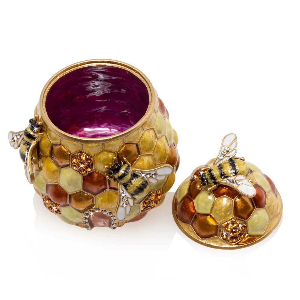 Jay Strongwater Honey Beehive Box