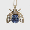 Joanna Buchanan - Sparkle bee hanging ornament, periwinkle