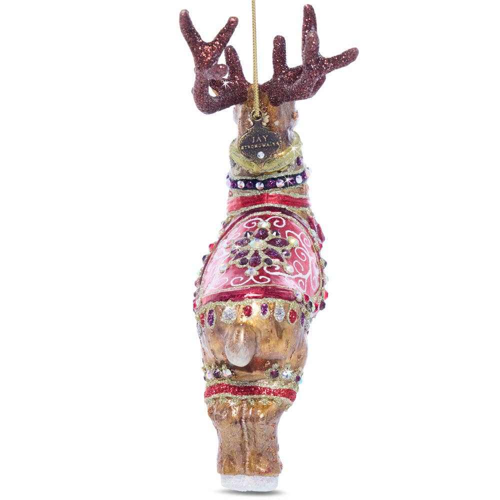 Jay Strongwater - Dancer Glass Ornament
