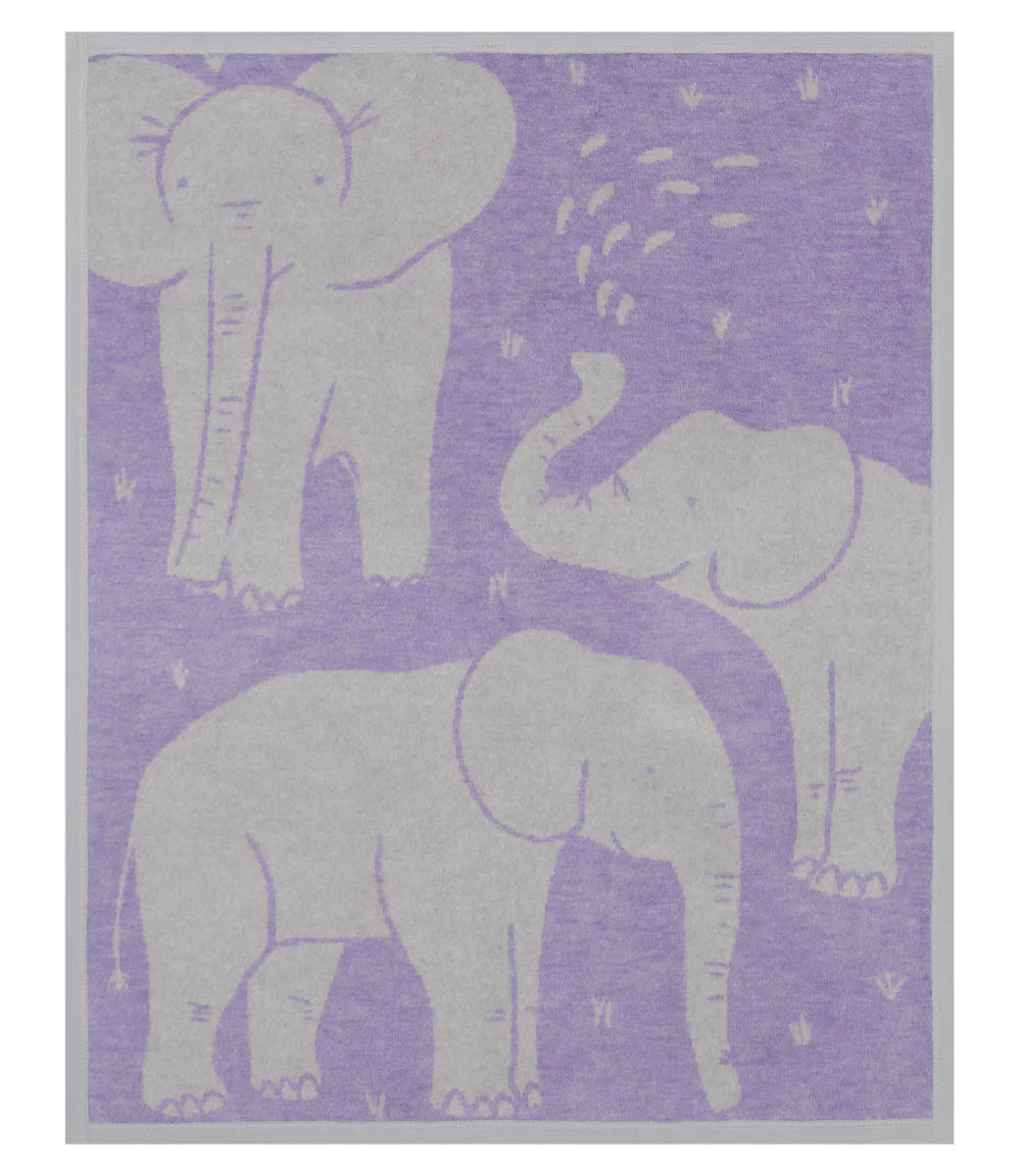 ChappyWrap - Mini Elephant Parade Blanket