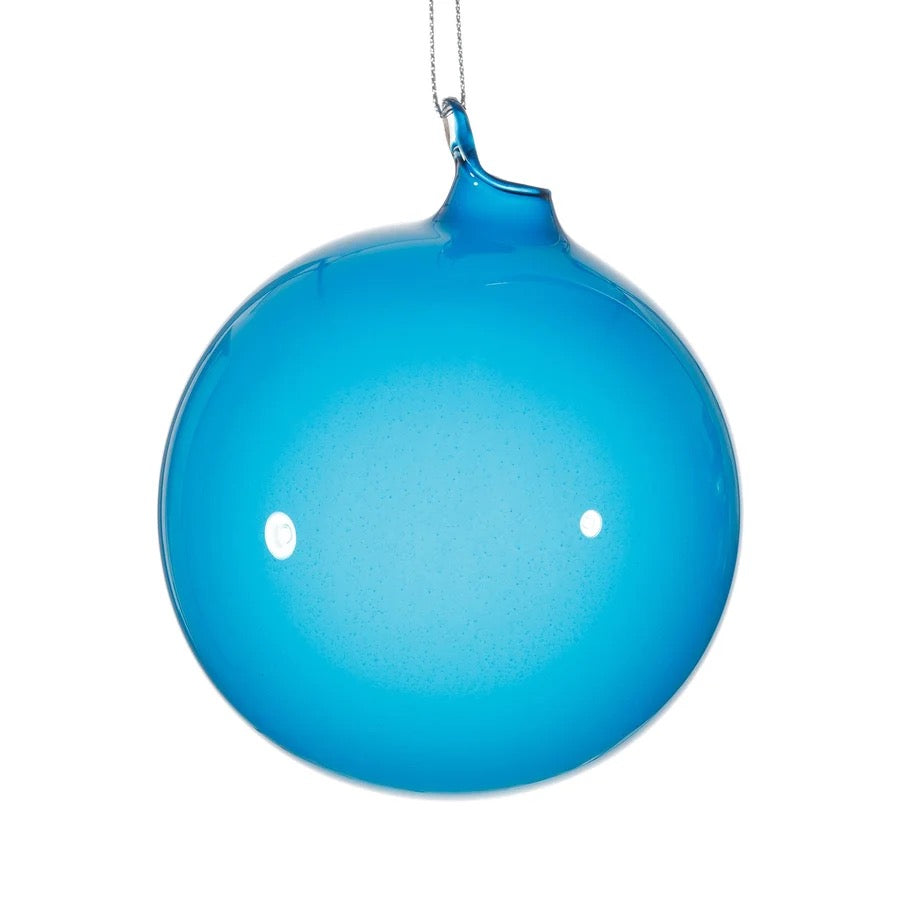 Winward Bubblegum Glass Ball Ornament 100MM