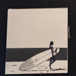 Cindy Press Surfer on Canvas 12x12