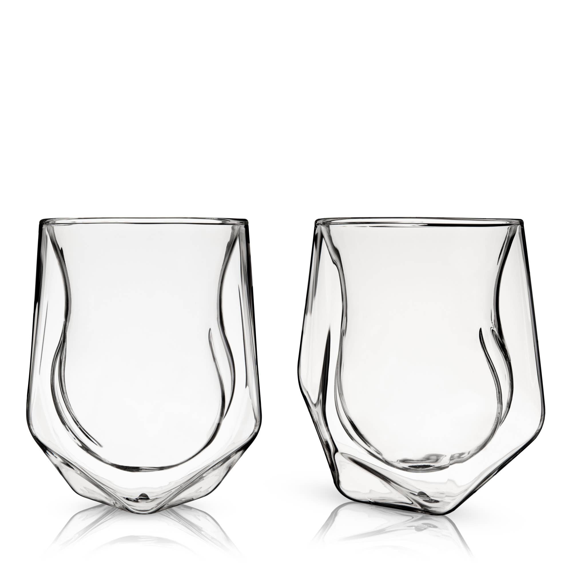 Viski - Alchemi™ Double Walled Aerating Tasting Glass Set of 2