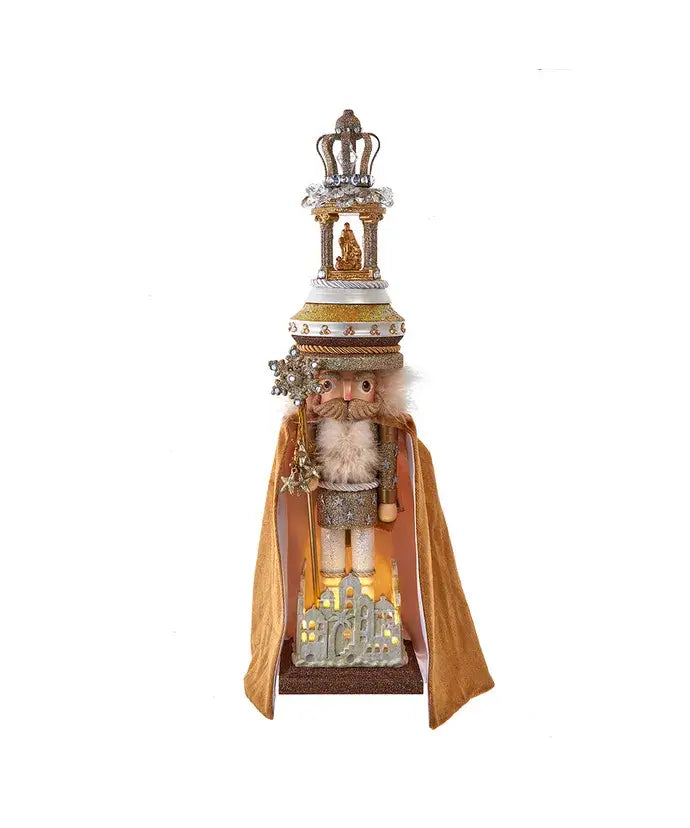 Kurt S. Adler, Inc. - 19" Bo Hlywooden O Holy Night Nutcracker Light