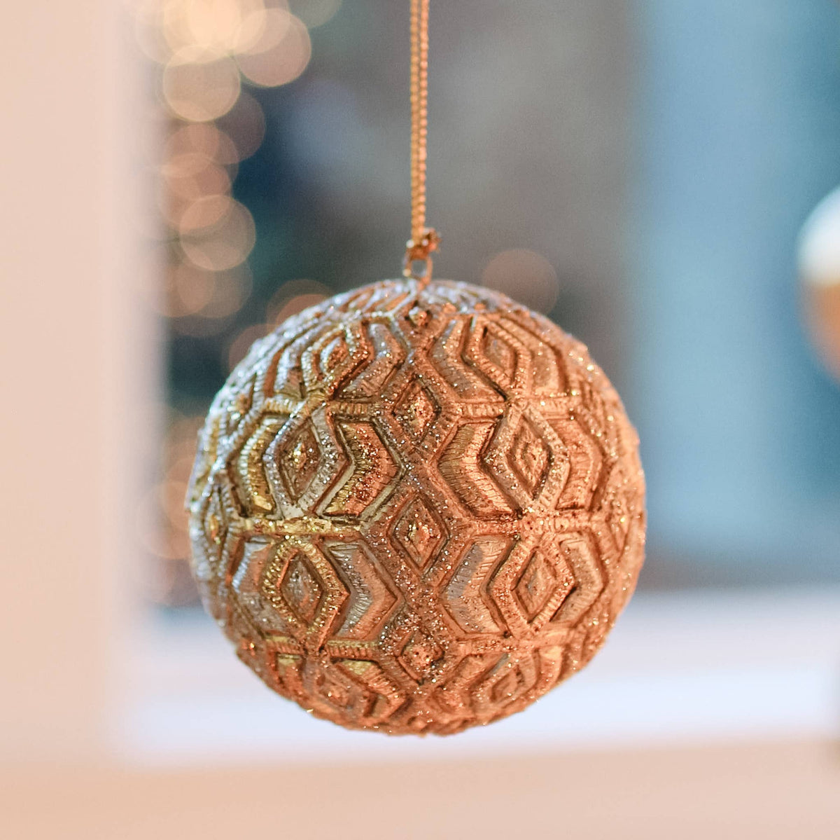 Dekorasyon Gifts  Decor - 3" Oriente Ball Ornament