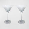 Michael Wainwright Berkshire Martini Glasses Set of 2
