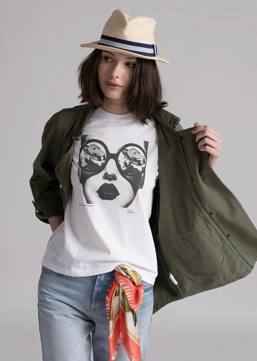 Cindy Press T-Shirt "Flirting With Cowboy"