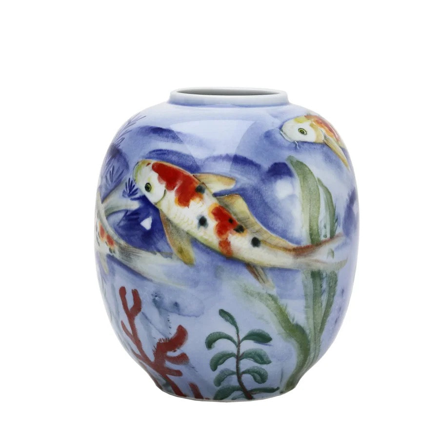 Winward Home Handpainted Pot