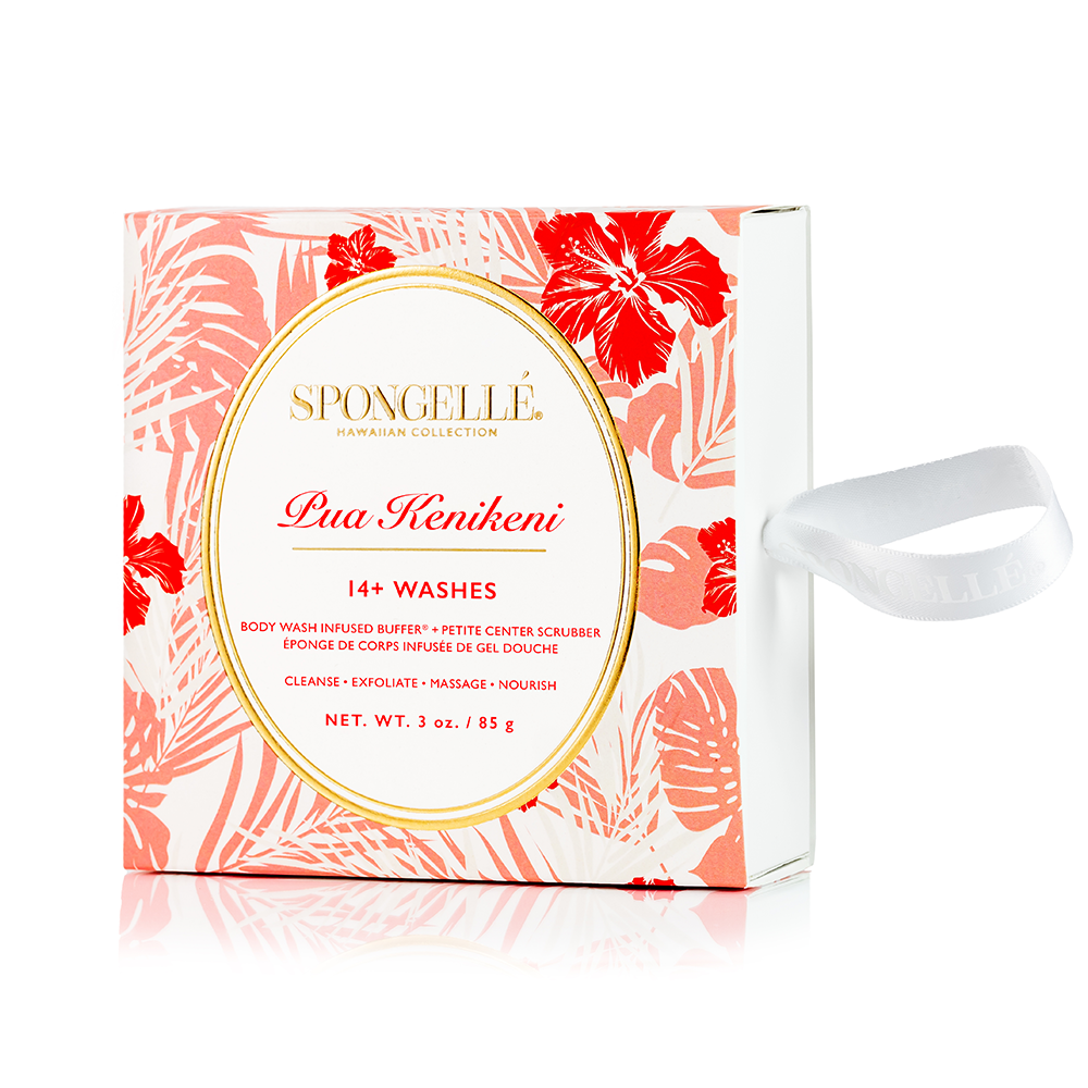 Spongellé - Pua Kenikeni Body Buffer | Hawaiian Collection