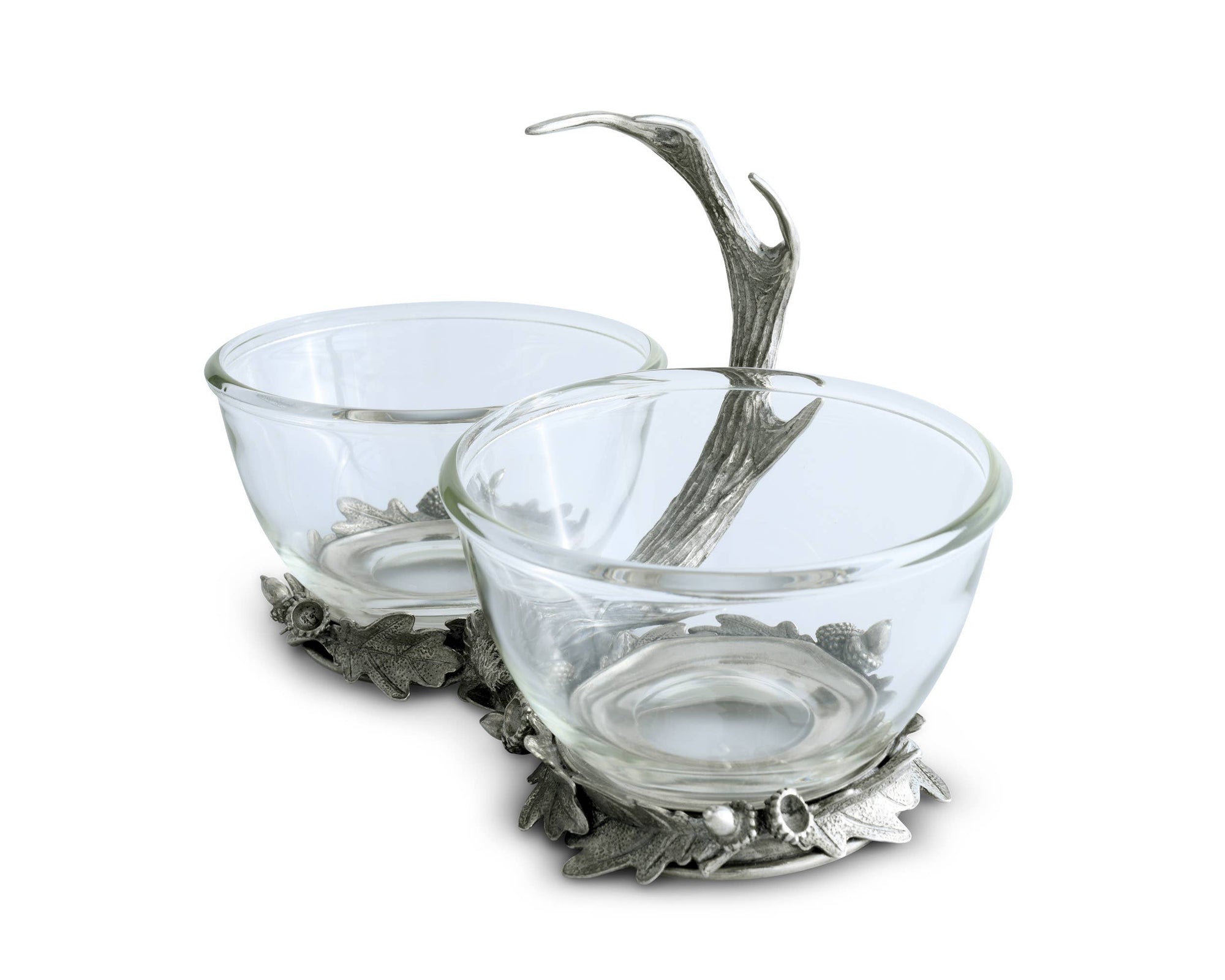 Vagabond House - Fallen Antler Double Glass Dip Bowl