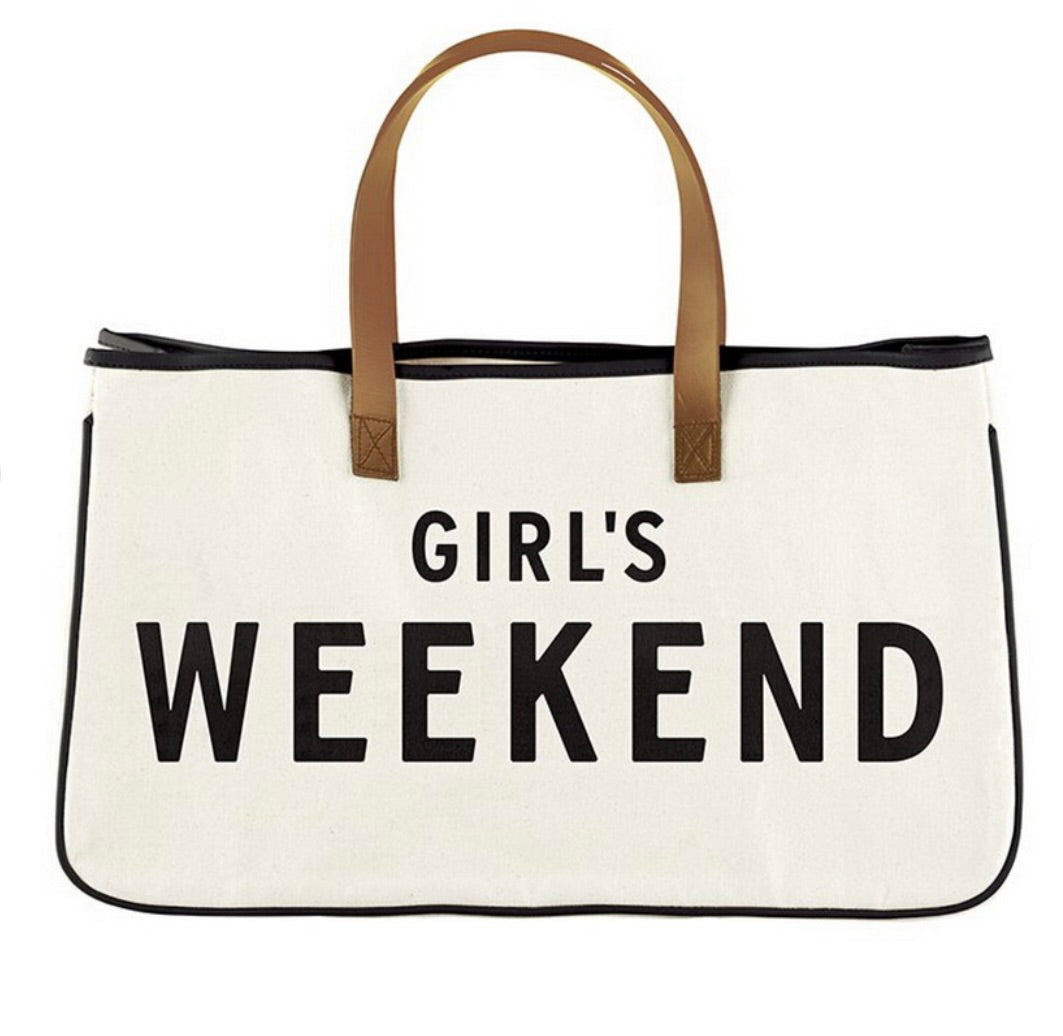 Canvas Tote - Girl's Weekend