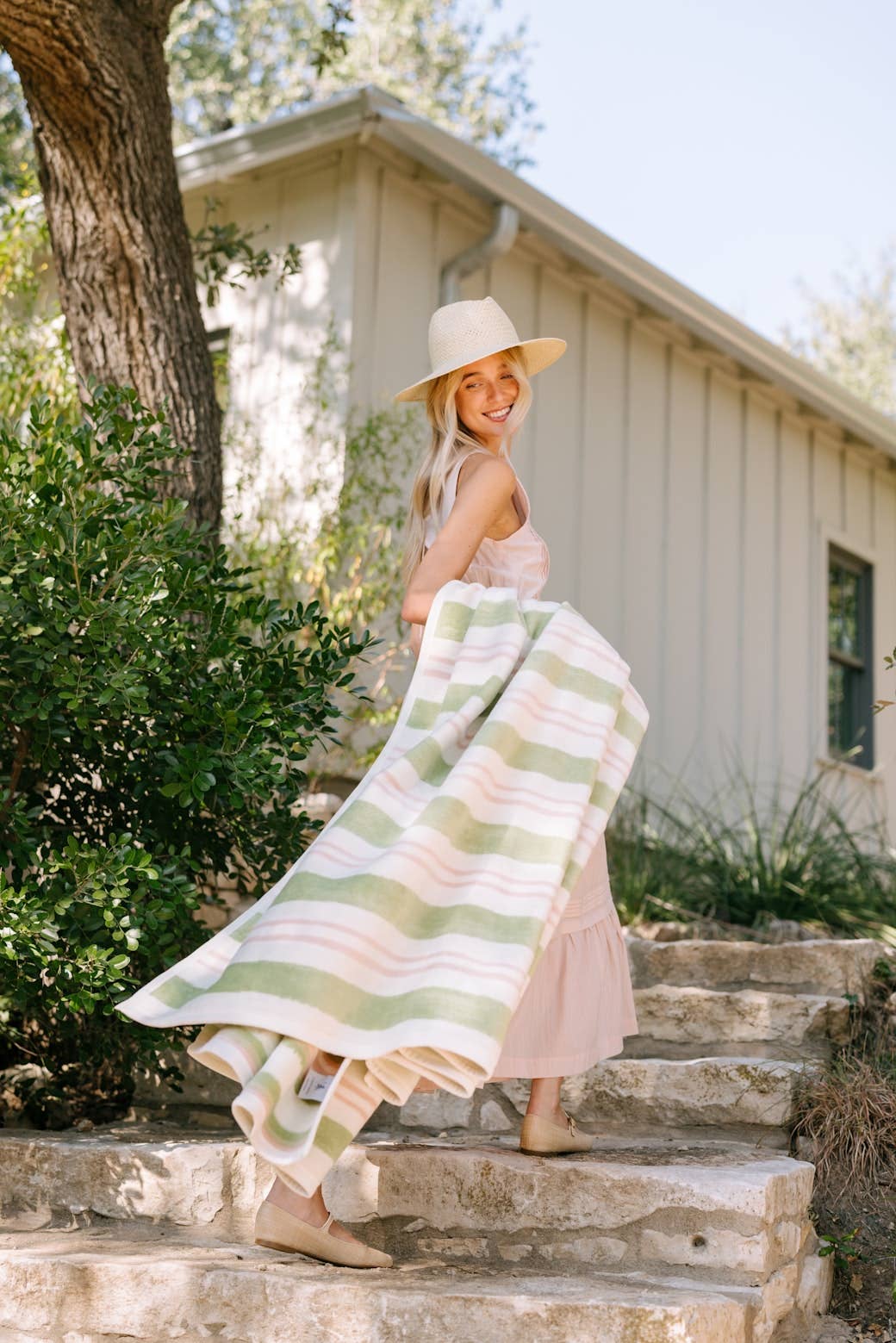 ChappyWrap - Watercolor Stripe Blanket