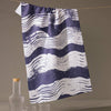 Geometry - Brushline Navy Tea Towel