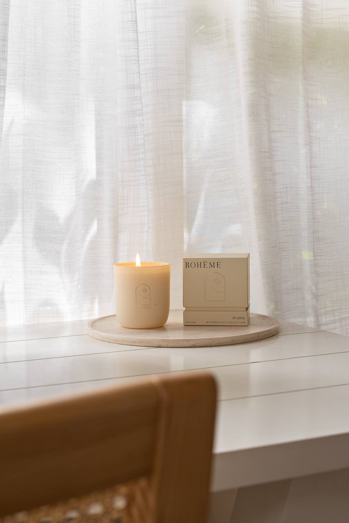 Boheme Fragrances - Tahiti: Boheme Scented Candle with Soy Wax Blend