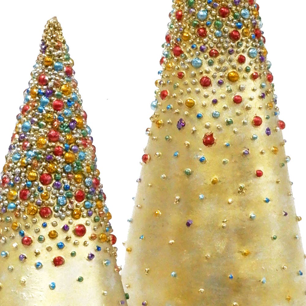Dekorasyon Gifts  Decor - Bedazzled Cone Tree (Prism)