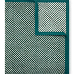 ChappyWrap - Harborview Herringbone Evergreen Blanket - Original