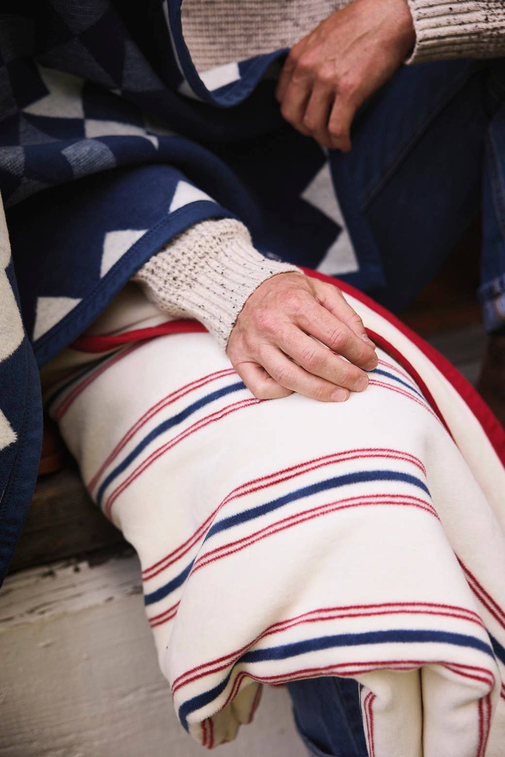 ChappyWrap - Front Porch Stripe Blanket
