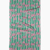 Geometry - Palm Tree Stripe Tea Towel