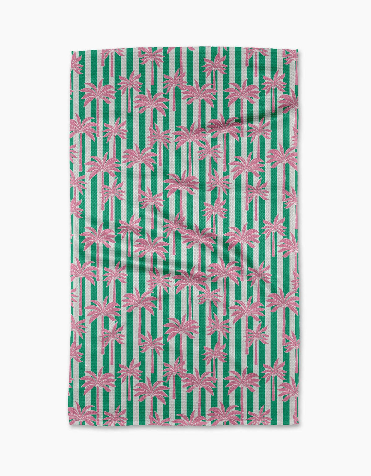 Geometry - Palm Tree Stripe Tea Towel