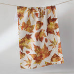 Geometry - Painted Fall Tea Towel