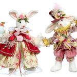 Mark Roberts Mr and Mrs Cottontail Rabbit - Sold individually