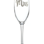 Mrs Jeweled Stemmed Champagne Flute