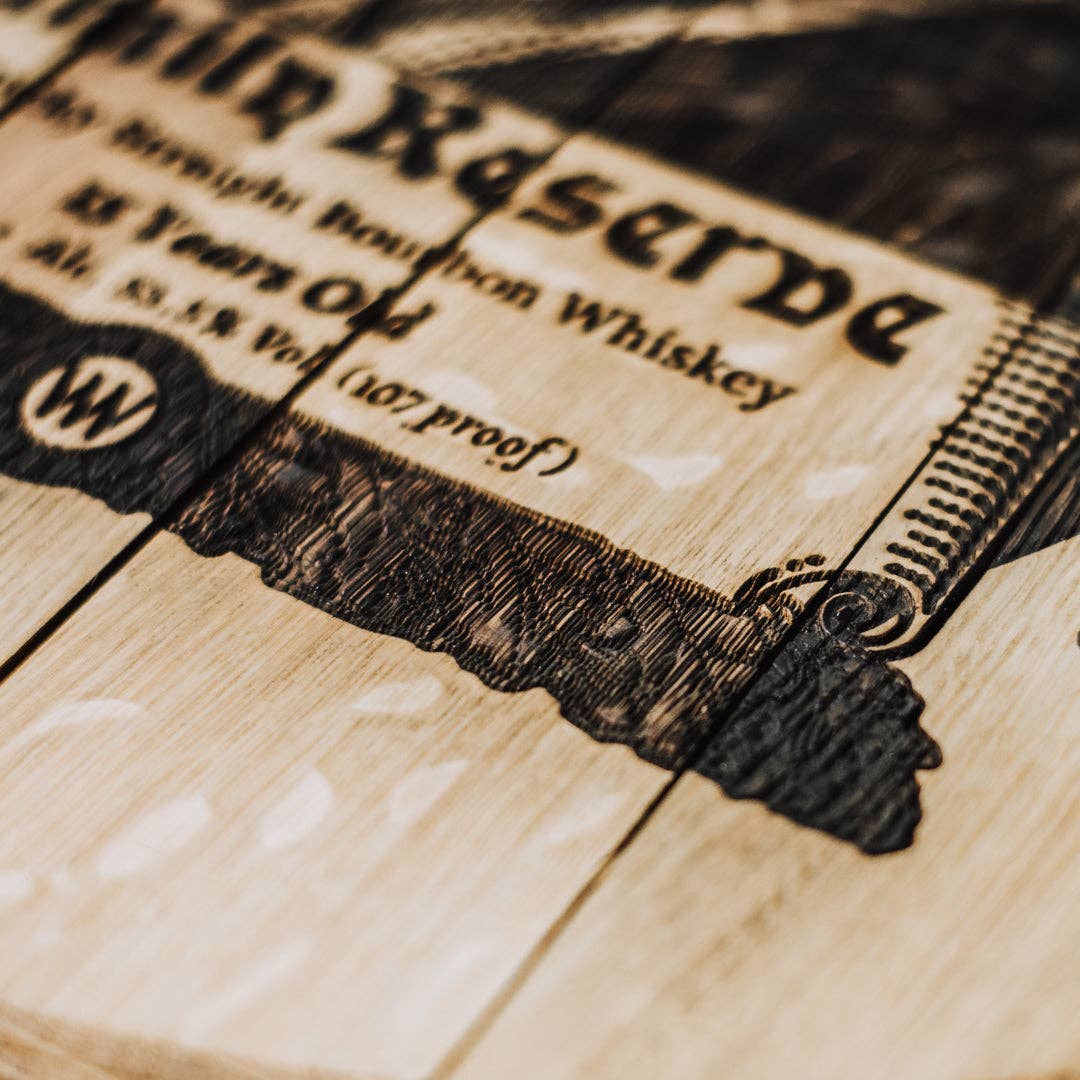 Pappy & Company - Limited Edition Authentic Pappy Van Winkle 15-year Barrel Head - Wholesale