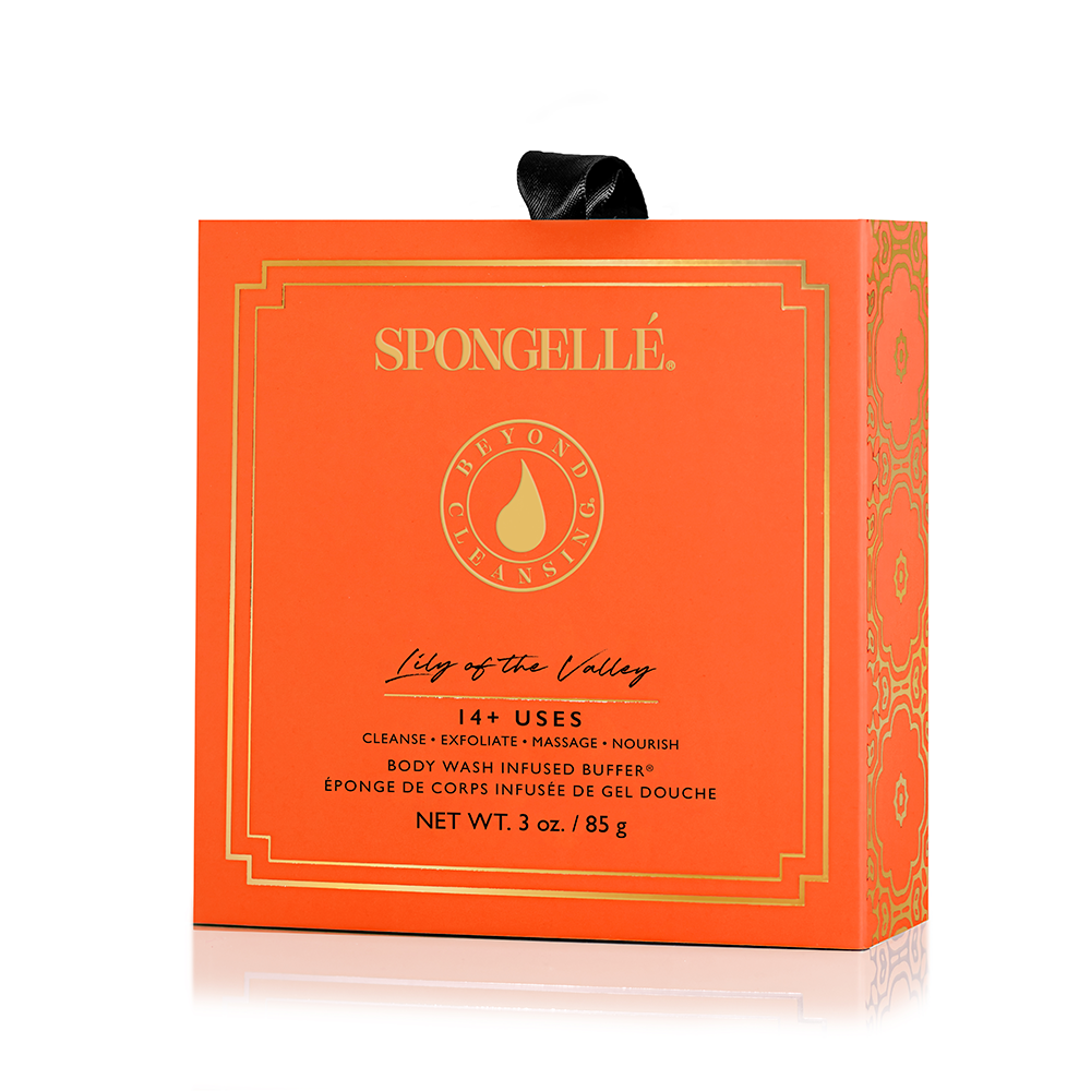 Spongellé - Lily of the Valley Boxed Flower | NEW | Bath & Body | Clean