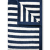 ChappyWrap - Sideline Stripe Navy Midi Blanket