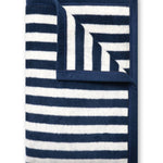 ChappyWrap - Sideline Stripe Navy Midi Blanket