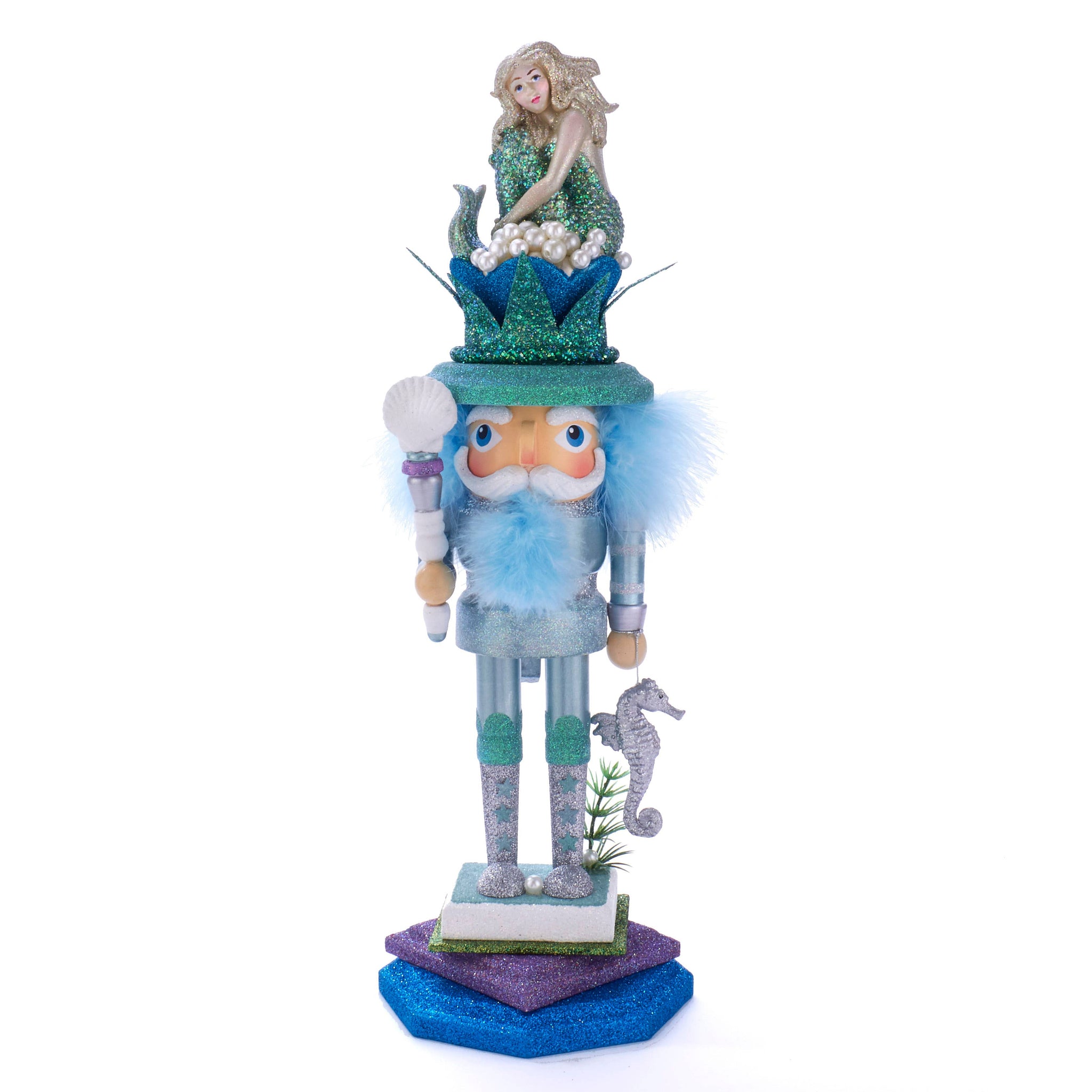 Kurt S. Adler, Inc. - 17.5"HOLLYWOOD MERMAID KING NUTCRACKER