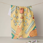 Geometry - Lucky Hand Tea Towel - Mahjong