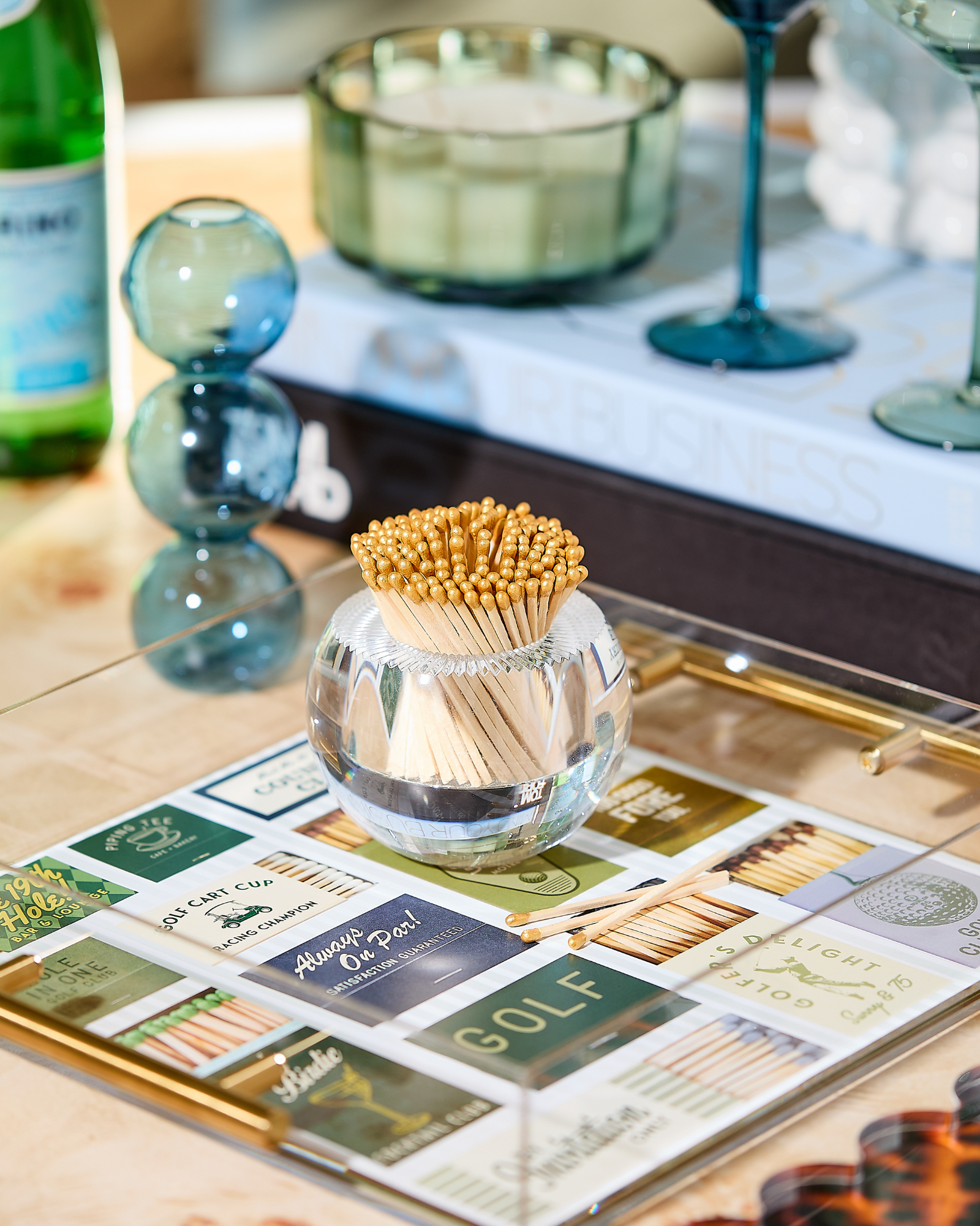 Tart By Taylor - Round Match Striker | Gold Matches